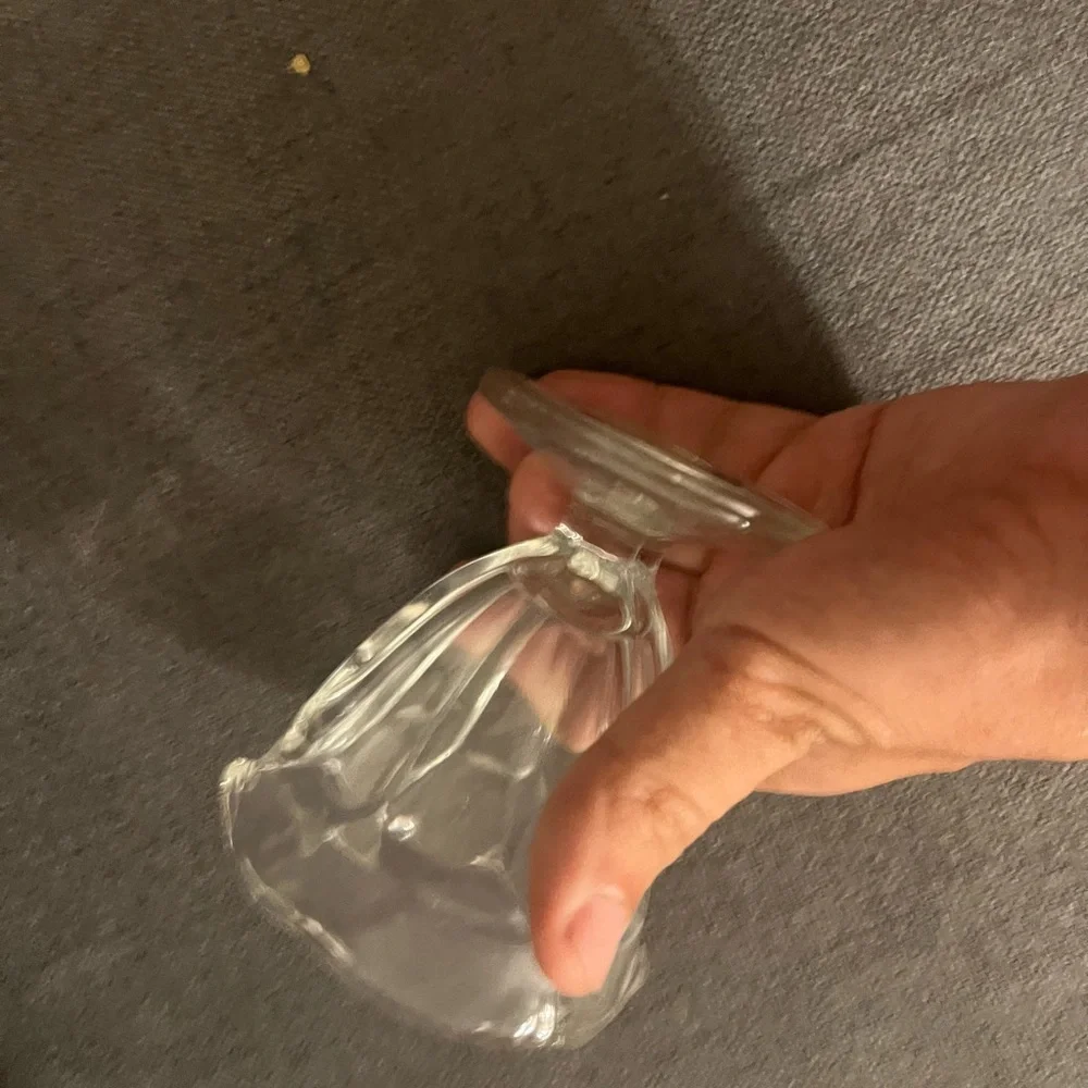Anchor hocking Elegant tulip shaped Glass Dessert Cups (set of 4) cottagecore